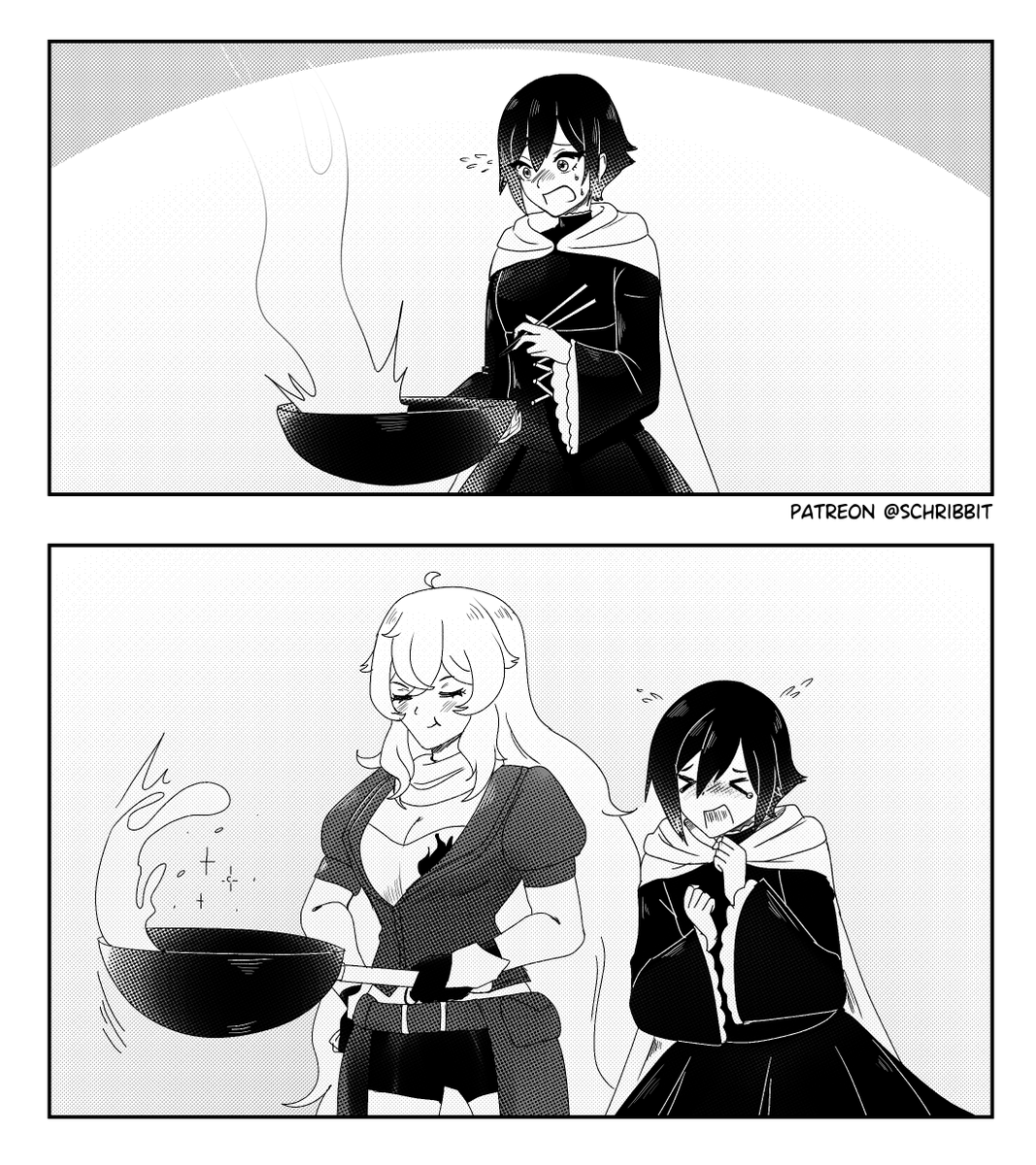 I headcanon Ruby can't cook bc Yang would do it for her
#yangxiaolong #rubyrose #rwbyfanart #rwby