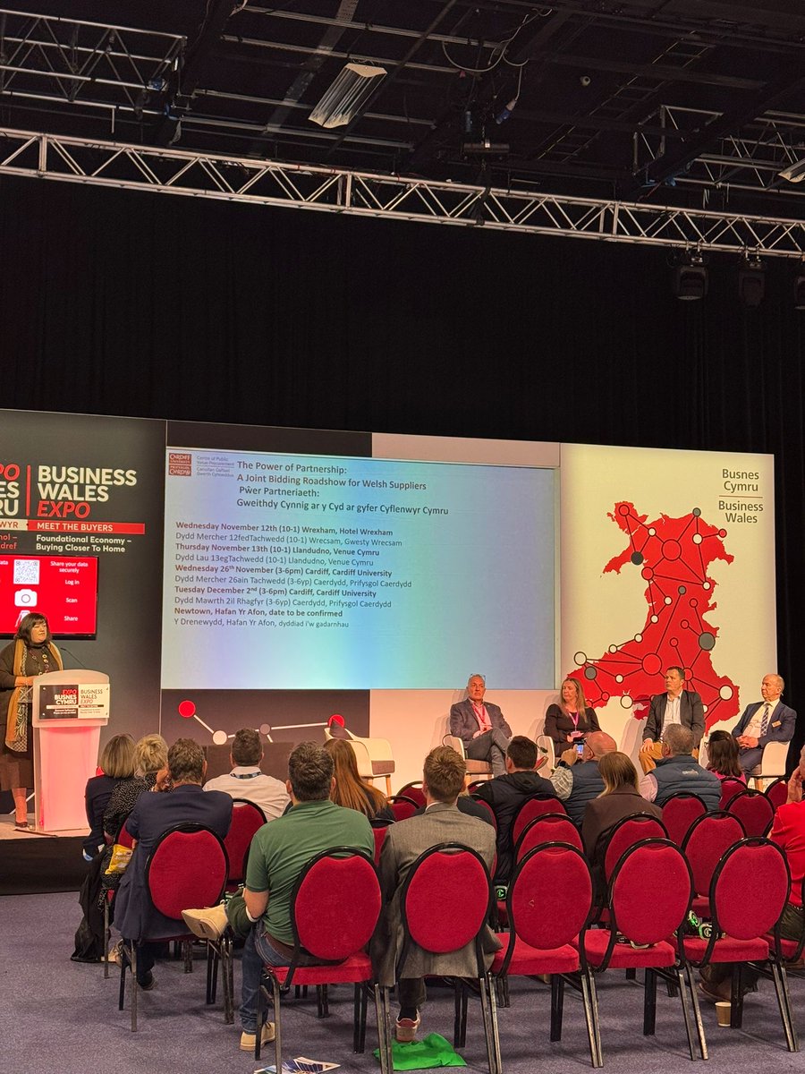 🫶DIOLCH i bawb a ddaeth i sgwrsio â ni a <a href="/SkillsNWales/">PSR Gogledd Cymru | RSP North Wales</a> yn Expo <a href="/_busnescymru/">Busnes Cymru</a>🫶
🤩Gwnaethom rwydweithio, a chofrestru llwyth o gyflenwyr lleol gwych i'n cronfa ddata.👩‍💻
Â diddordeb mewn ymuno â'n cronfa ddata cyflenwyr neu i ddysgu mwy am weithio gyda nI👇
ow.ly/yRK550XcVYx