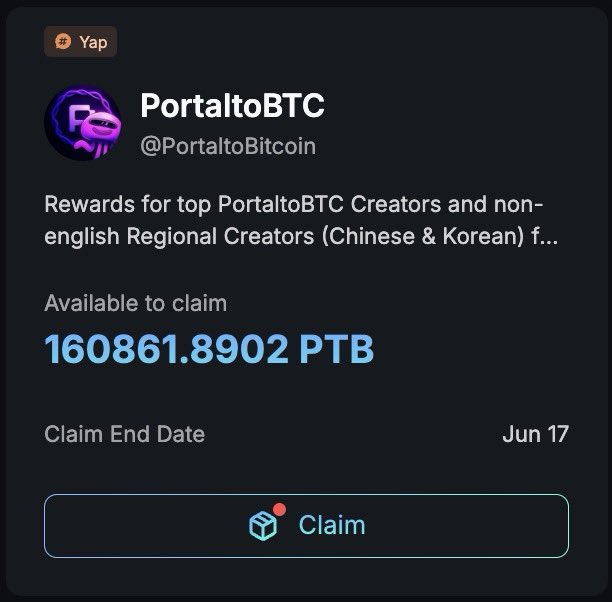 0xBolin|𝟎𝐱𝐔 (@0xbolin123) on Twitter photo 谢谢 <a href="/PortaltoBitcoin/">Portal</a> 
现在就等交易大赛的奖励了,加仓 $PTB !
Bullish💜 谢谢 <a href="/PortaltoBitcoin/">Portal</a> 
现在就等交易大赛的奖励了,加仓 $PTB !
Bullish💜