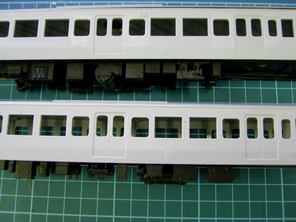 tentetu82's tweet image. #115系 #PULM 床下機器を付けたけど…
プラモデル、と割り切ってさっさと片付けるつもりが2枚目のようなのを見ると悪い虫がうごめき出す…