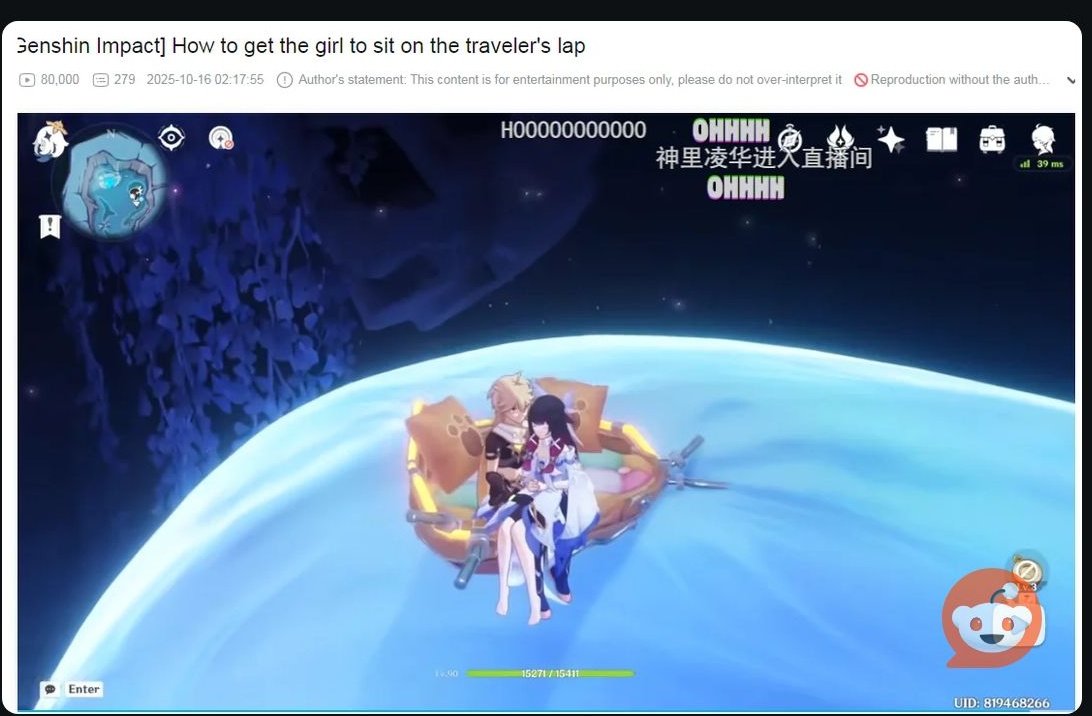 UTAKSMXZ's tweet image. Lol
#Aebina #Aetherbina
Source: reddit.com/r/Genshin_Impa…