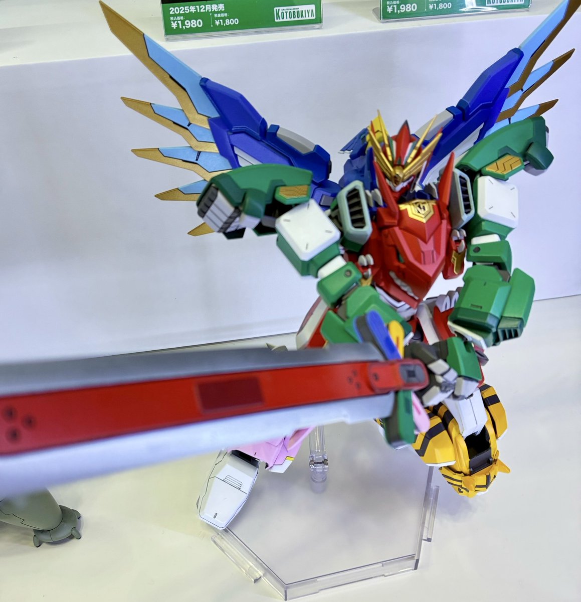 全日本模型ホビーショーに マキシマム・キズナカイザー爆現!!🔥 ＼ 10