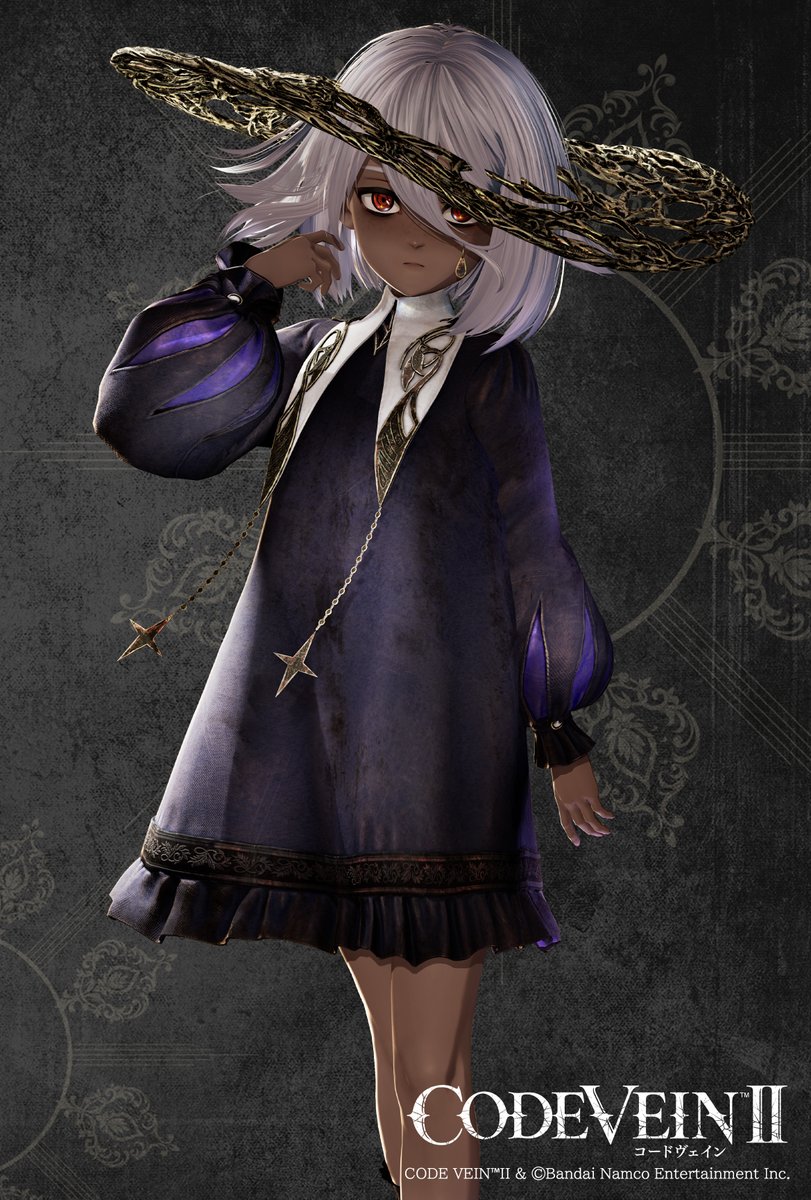 CODE_VEIN's tweet image. ╋━━━━━━━━━
　彼岸の花名を持つ
　謎の少女
━━━━━━━━━╋

■リコリス(CV #藩めぐみ )

各ストアにて予約受付中！
製品情報はこちら：code-vein.com/cv2/product/pk…

#CODEVEIN2 #コードヴェイン2