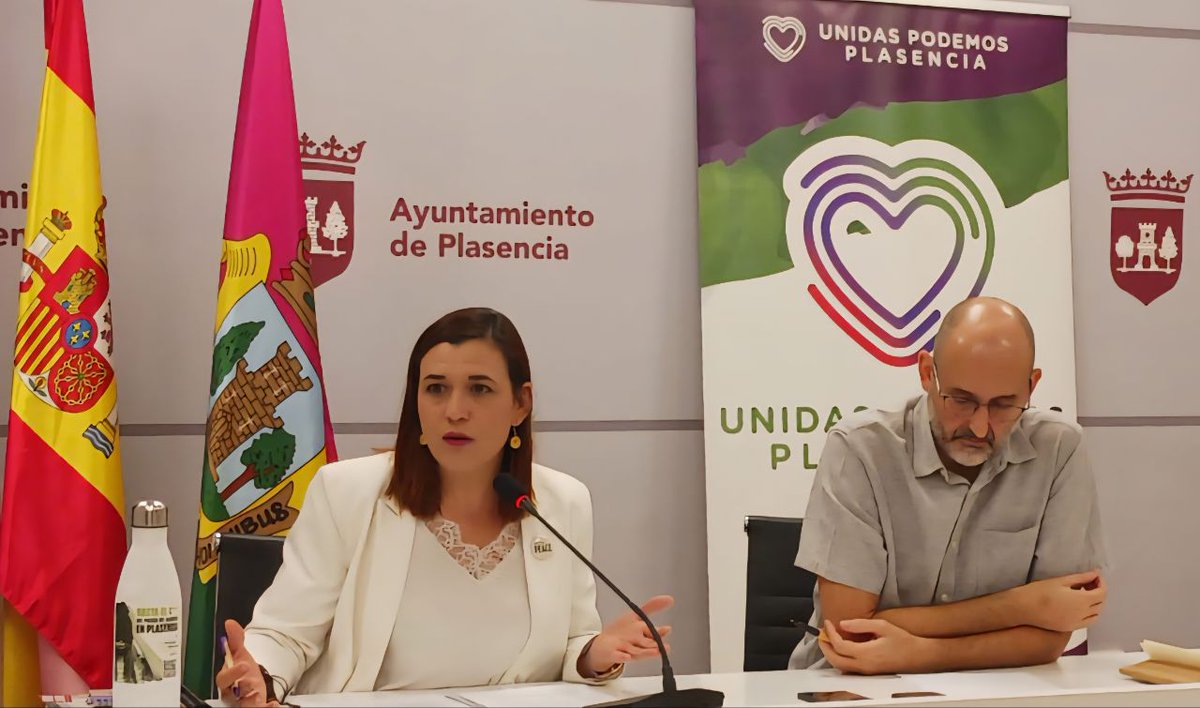 💜 <a href="/PlasenciaUnidas/">Unidas Podemos Plasencia</a> presenta 10 propuestas a los Presupuestos 2026 por valor de 1,5 M€:
energía sostenible, vivienda, transporte, mayores, huertos urbanos, juventud, cultura accesibilidad, espacios de ocio infantil y apoyo a familias.
#Presupuestos2026 #Plasencia #PolíticaÚtil