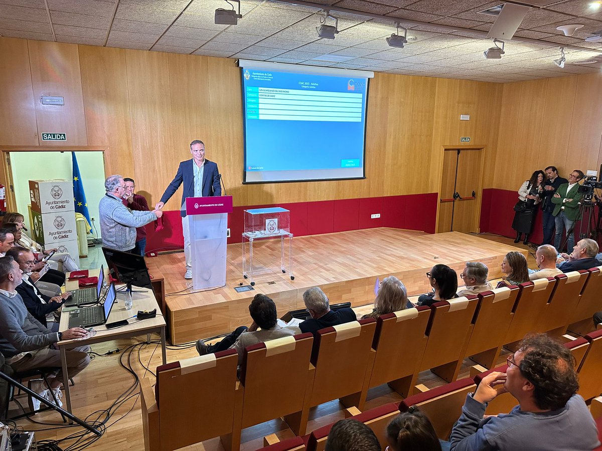 📅 El sorteo del orden de actuaciones del #COAC2026 de celebrará el 8 de noviembre en el Palacio de Congresos de la ciudad