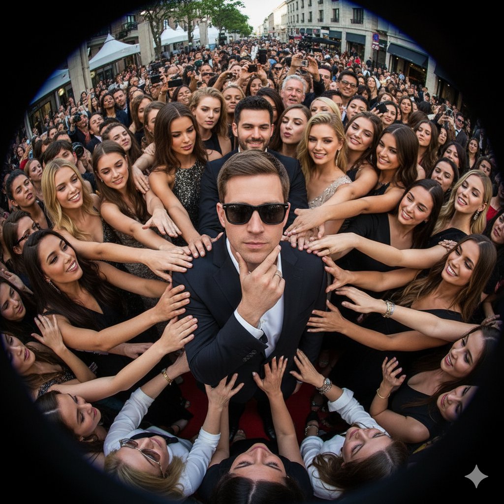 NanoBanana_labs's tweet image. Be a star ✨ recreate this pose.
1. Open Gemini app
2. Click create image and upload your photo 
3. Paste the prompt below 
4. Generate
Follow @NanoBanana_labs for more prompts and ideas✨
Prompt:
Wide-angle GoPro-style shot from a high, symmetrical bird's-eye perspective.…