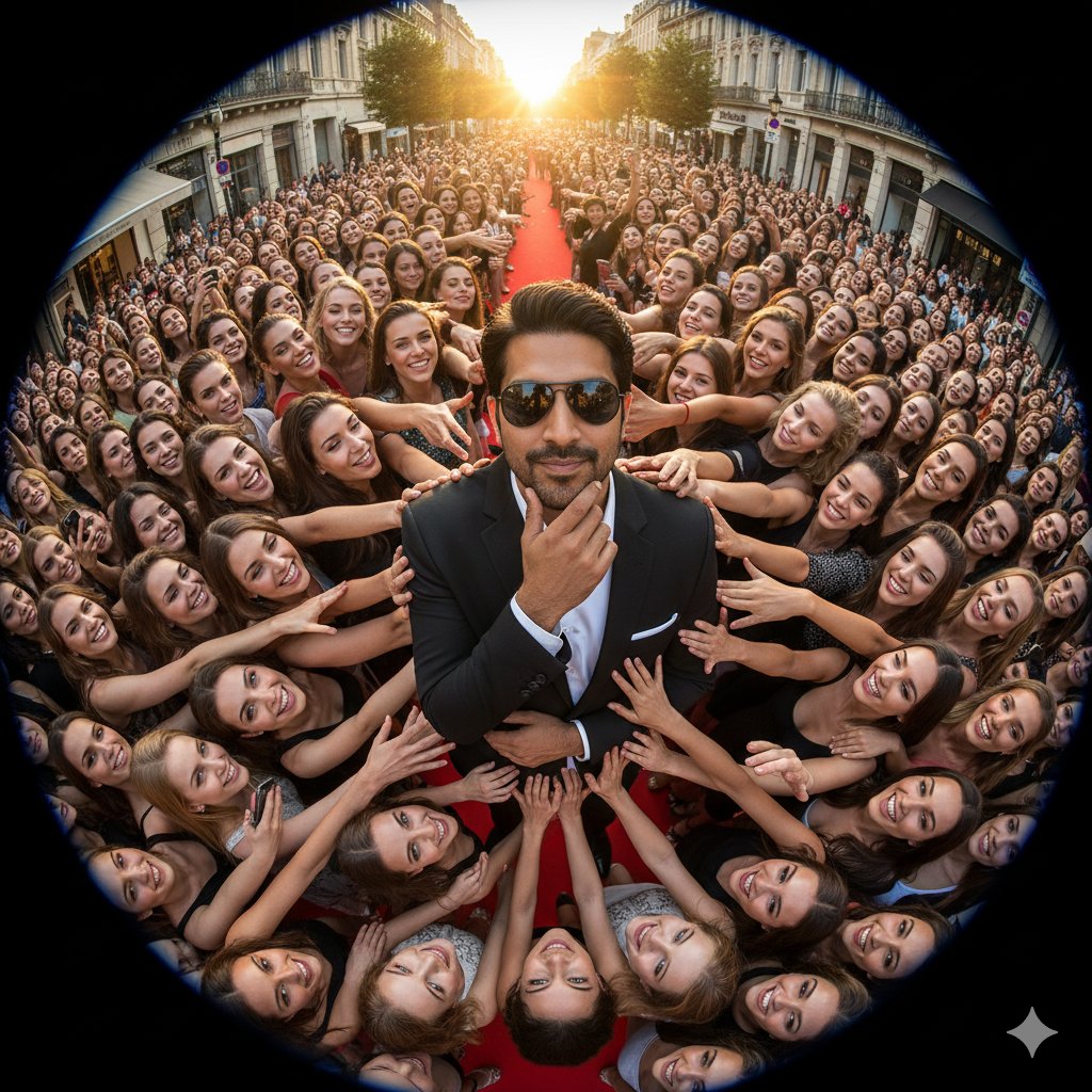 NanoBanana_labs's tweet image. Be a star ✨ recreate this pose.
1. Open Gemini app
2. Click create image and upload your photo 
3. Paste the prompt below 
4. Generate
Follow @NanoBanana_labs for more prompts and ideas✨
Prompt:
Wide-angle GoPro-style shot from a high, symmetrical bird's-eye perspective.…