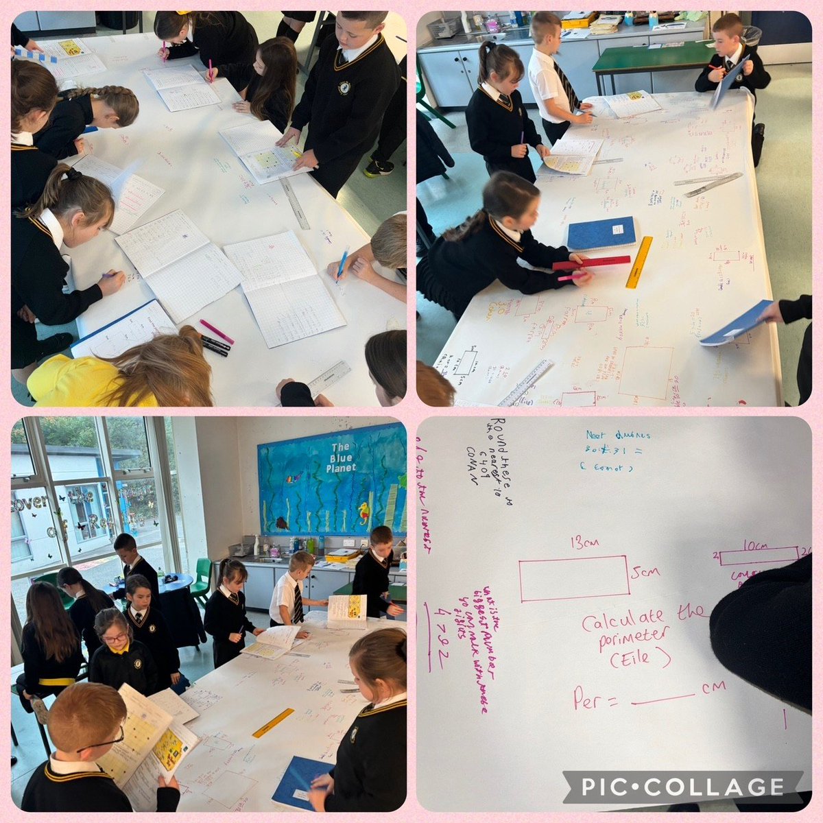 ctrps1's tweet image. 🎨 Graffiti Maths in Primary 5! 💥

Our pupils in Mr Jordan's P5 class have turned revision into art — showcasing everything we’ve learned over the last 7 weeks in numeracy in the most creative way possible! 💡➕🧮 

#ActiveLearning #Primary5 #CreativeMaths #GrowthMindset