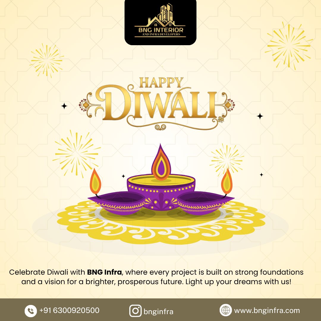 Bng_infra's tweet photo. Where Every Light Meets the Right Design!✨

This Diwali, light up not just your home — but your lifestyle. Because at BNG Infra, beauty begins with every beam and brick.

#HappyDiwali  #LuxuryInteriors #HomeDesign #InteriorExperts #FestiveVibes #HomeMakeover  #BNGInteriorStudio https://t.co/rTI24Zvlik