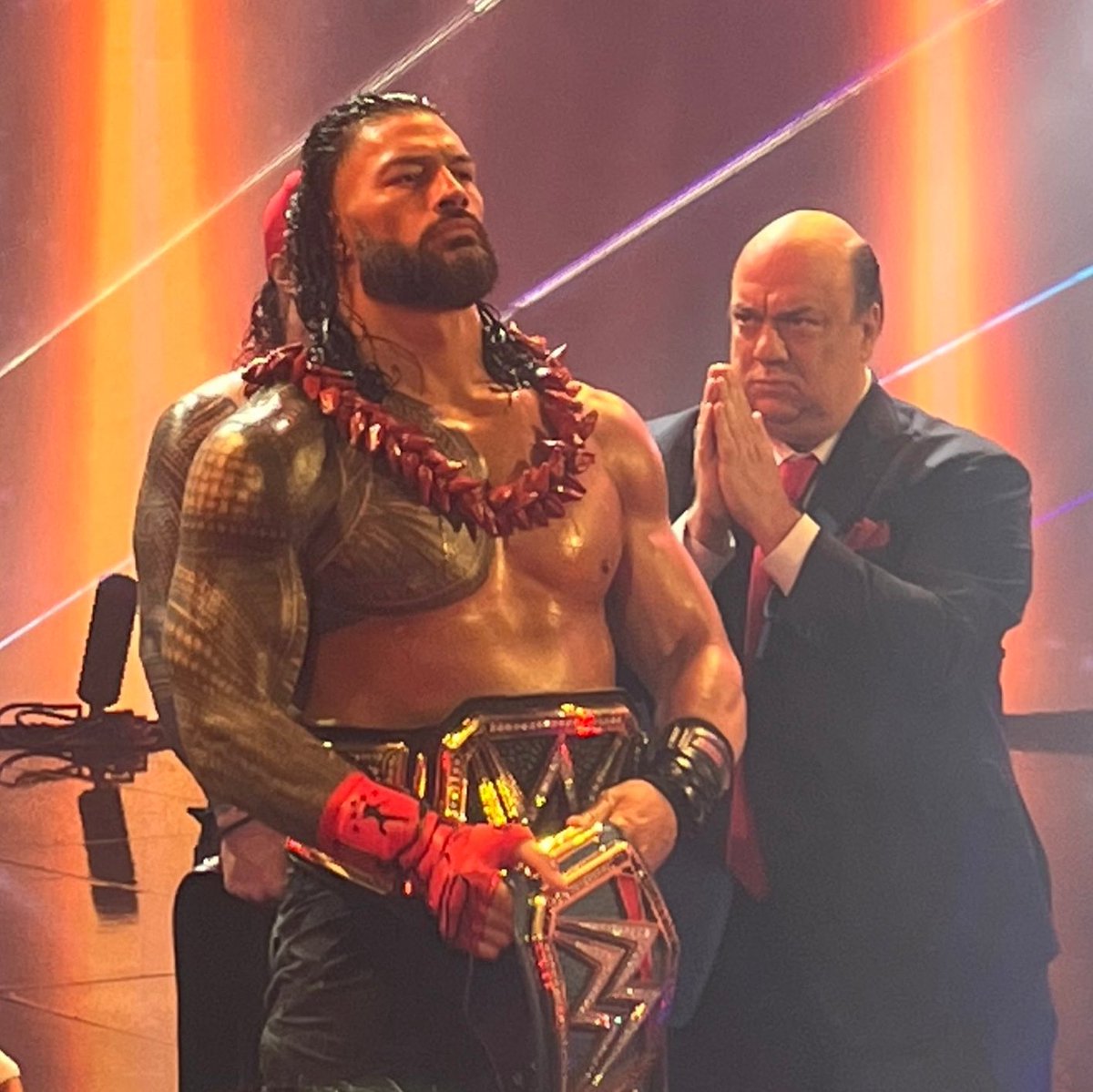 DerksenPatty's tweet photo. His very presence commands respect ❣️
I Acknowledge my Tribal Chief💯. Good Morning Roman. Hope you have a stellar Friday💫
#RomanReigns
#Greatness
#Unparalleled
#TheMasterpieceofWWE
#ATreasuredGift
#PaulHeyman
@WWERomanReigns
@HeymanHustle
❤️☝️🤙💯 https://t.co/hSvmZYpxsg