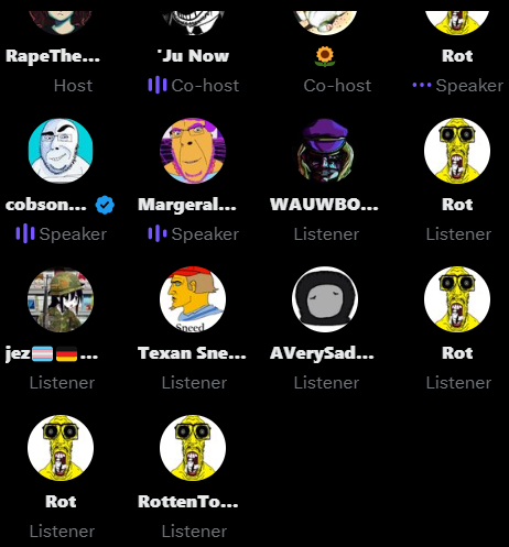 RottenToDahCore's tweet image. Leave