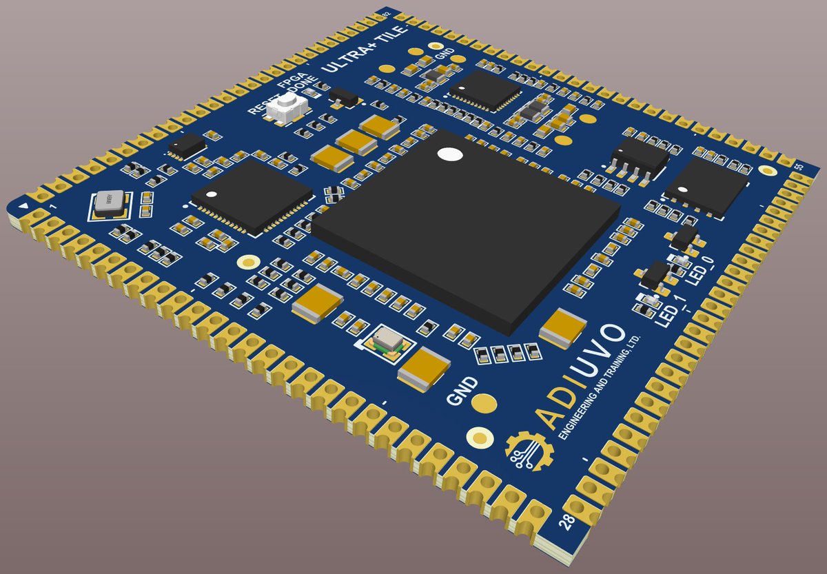 ATaylorFPGA's tweet image. With Spartan UltraScale+ now in production.
I thought would take a look at developing my own Spartan UltraScale+ FPGA board. My latest Hackster project shows the initial design stages of developing the Spartan UltraScale+ Tile.
hackster.io/adam-taylor/cr…