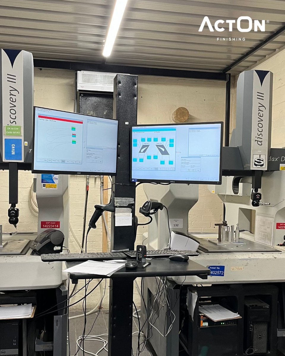 👀 Sneak peek from our #PrecisionPolishing Shop this Friday morning! Our team is hard at work polishing a range of aerospace parts, focusing on precision #rootradiusing &amp; detailed inspection to ensure top-quality finishes. ✈️✨

#surfacefinishing #ukmfg