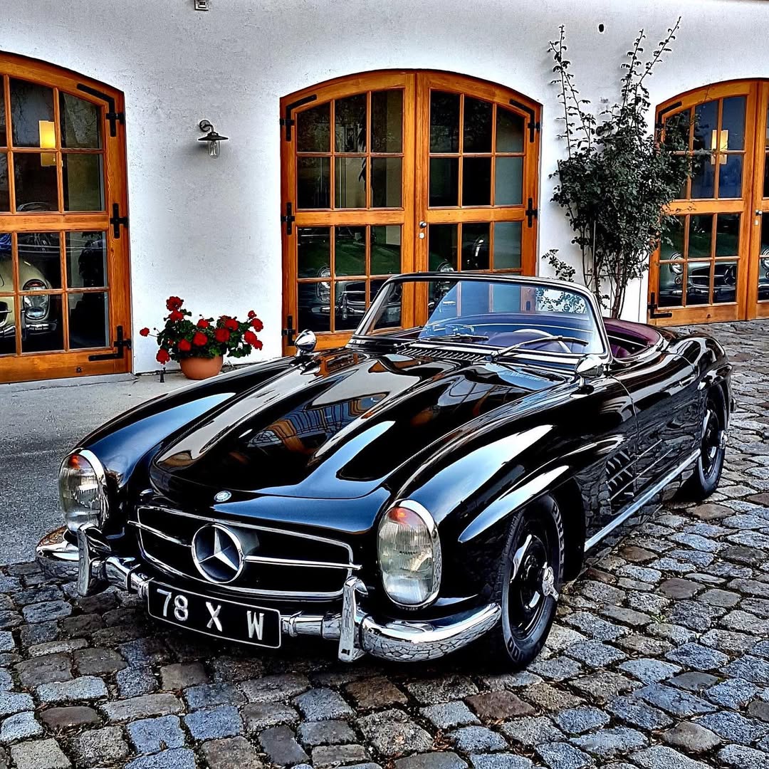 Fact: The most beautiful classic cabriolet in the history: 1957 Mercedes-Benz 300 SL 🦇

📸: @hkengineering (IG)