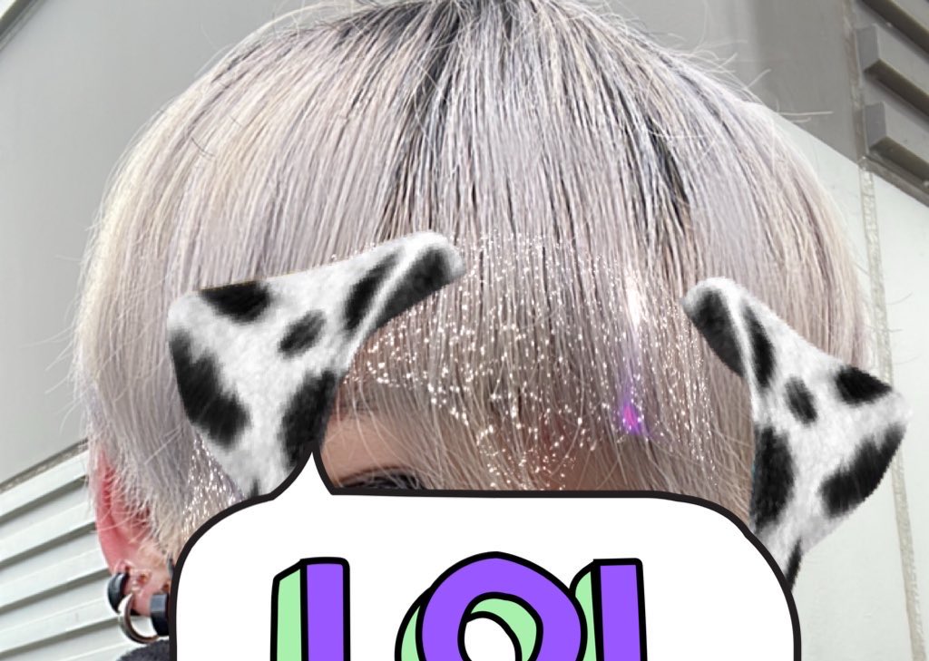 Amyaniime's tweet photo. ずっとアニメキャラみたいな髪色してたけどハイトーン卒業してついでにウルフになりました🤓 https://t.co/2W8KGefbjM