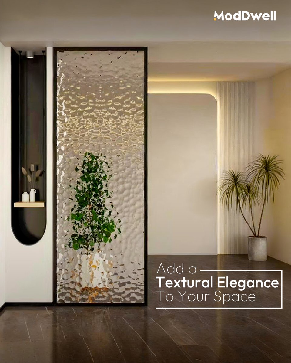 ModDwell's tweet image. Bring textural elegance to your space with our exclusive signature glass collections.

#SignatureGlass #ElegantInteriors #HomeDecorGoals #LuxuryDesign