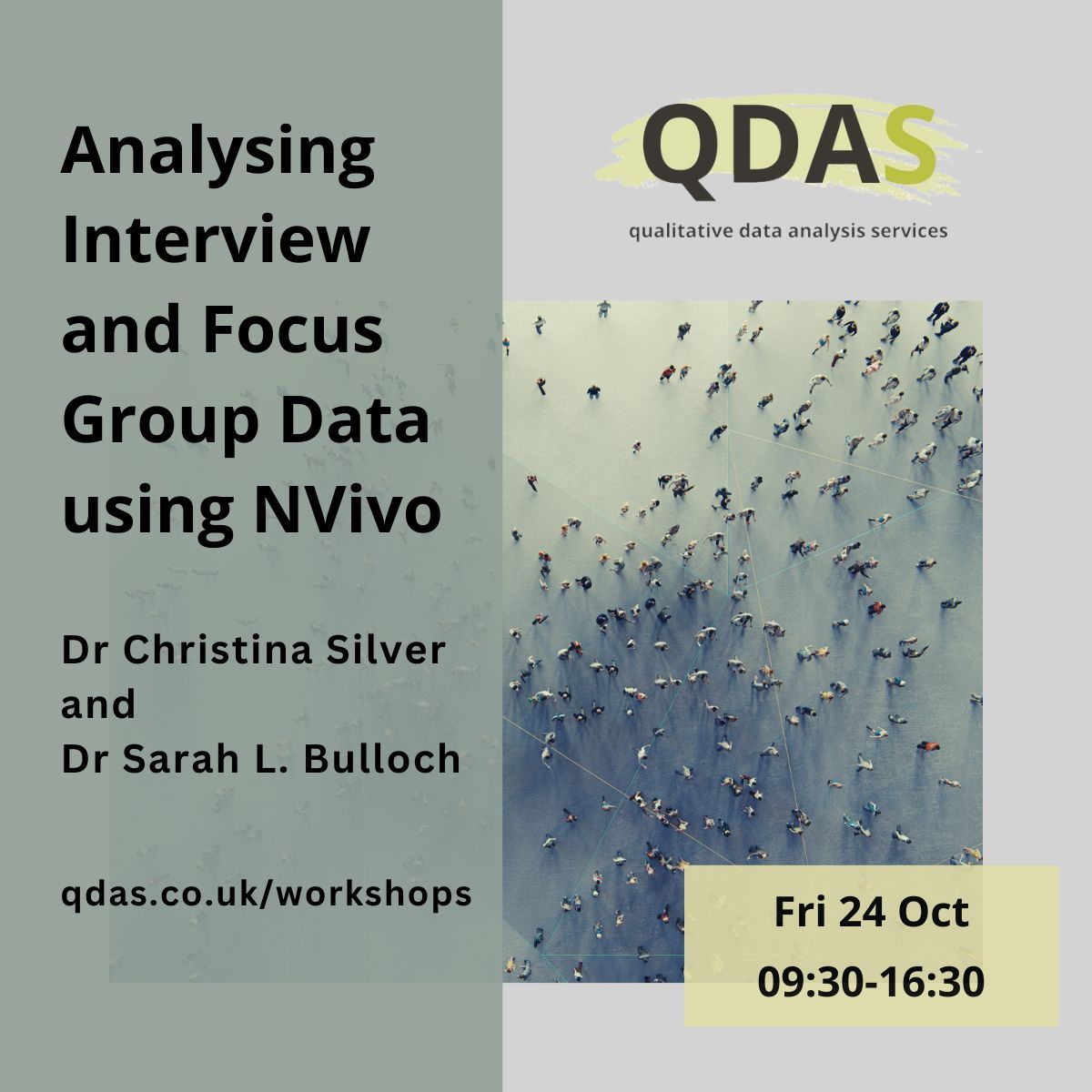 Sarah_L_Bulloch's tweet image. LAST CHANCE
buff.ly/1O6aFl1
Showcasing the new NVivo 15 incl gen-AI tools. But whatever version you have it&apos;s fine to attend. 
@NVivoSoftware #QualitativeAnalysis #phd