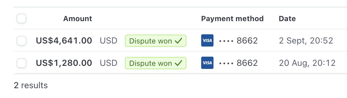 At ChargebackStop, we've been preventing and fighting chargebacks for our customers for close to two years.

But last month we got our first ever chargeback against... ChargebackStop?

Here's what happened:

1/ Customer signed up for the service
2/ Signed a contract
3/ Engaged