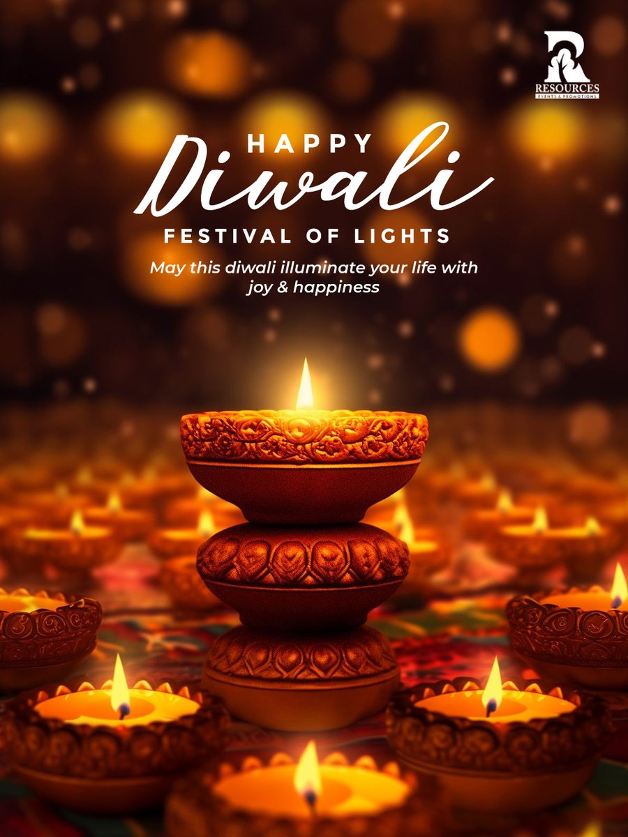 Resourcesevent's tweet photo. Light up your world with love, laughter, and diyas. 🪔
Happy #Diwali to all! ✨

#DiwaliVibes #FestivalOfLights #PositiveEnergy #HappyDiwali2025 #SpreadTheLight #ResourcesGroups https://t.co/TCu9A8XSX6