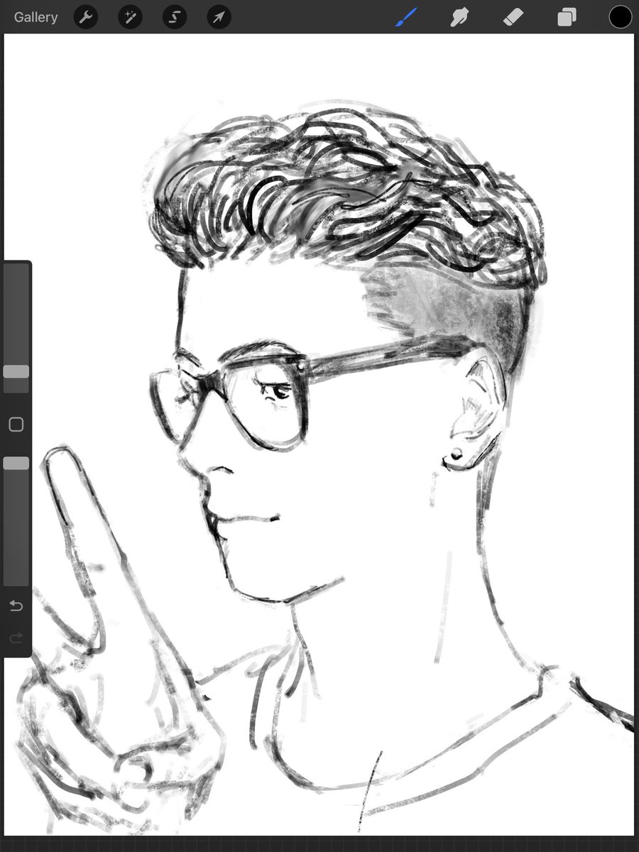 描いたのめっちゃ久しぶり✌️