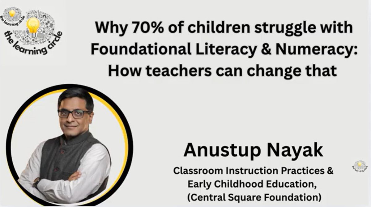 🗣️ "Research suggests that during a typical day, a teacher takes 2,000 - 3,000 micro decisions. This underlines the complexity of teaching in a classroom full of young learners. The #StructuredPedagogy approach aims to simplify this with the right tools, techniques &amp; training -