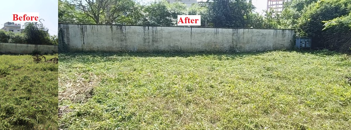 SPECIAL CAMPAIGN 5.0 - Cleanliness drive for removal of Obnoxious Vegetation at near Bania Bazar, Lalkurti, Roorkee Cantt.
#SpecialCampaign5
<a href="/SpokespersonMoD/">Ministry of Defence, Government of India</a>
<a href="/rajnathsingh/">Rajnath Singh</a>
<a href="/RakshaSampada/">DGDE</a>
<a href="/SethSanjayMP/">Sanjay Seth</a>
<a href="/pddecc/">Principal Directorate Central Command</a>