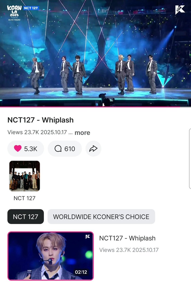 NCT 127 Voting tweet media