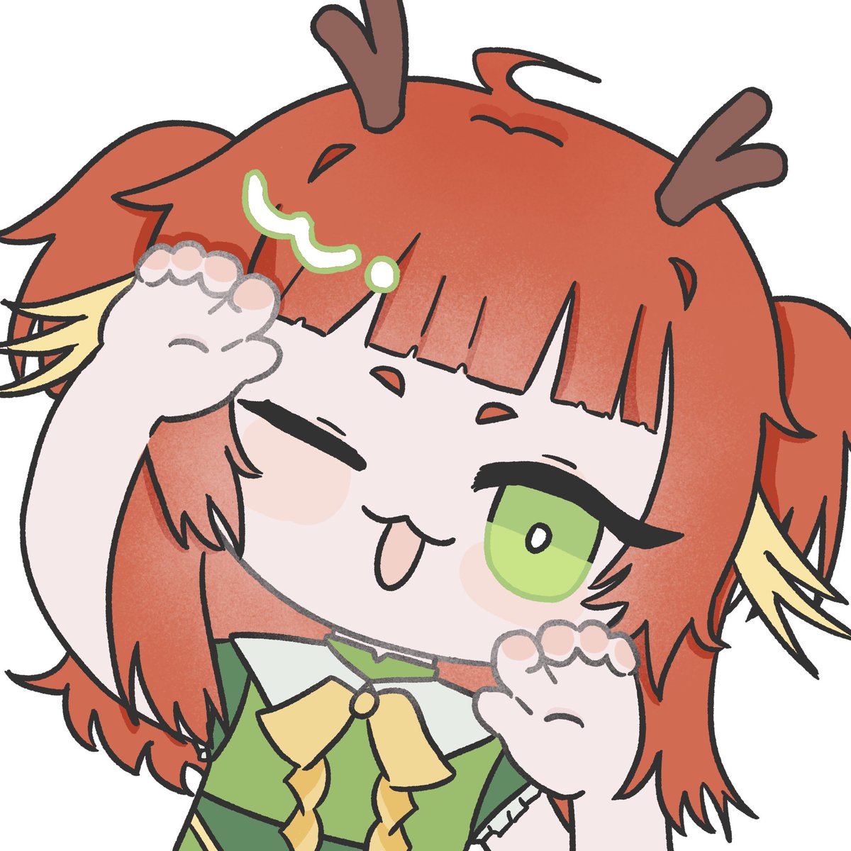 抓一下🫴
#illustration 
#Kumohululu
#好事多呣