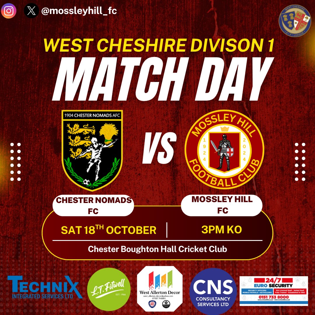 MossleyHill_FC's tweet image. Weekend Fixtures ⚽️
#oneclub