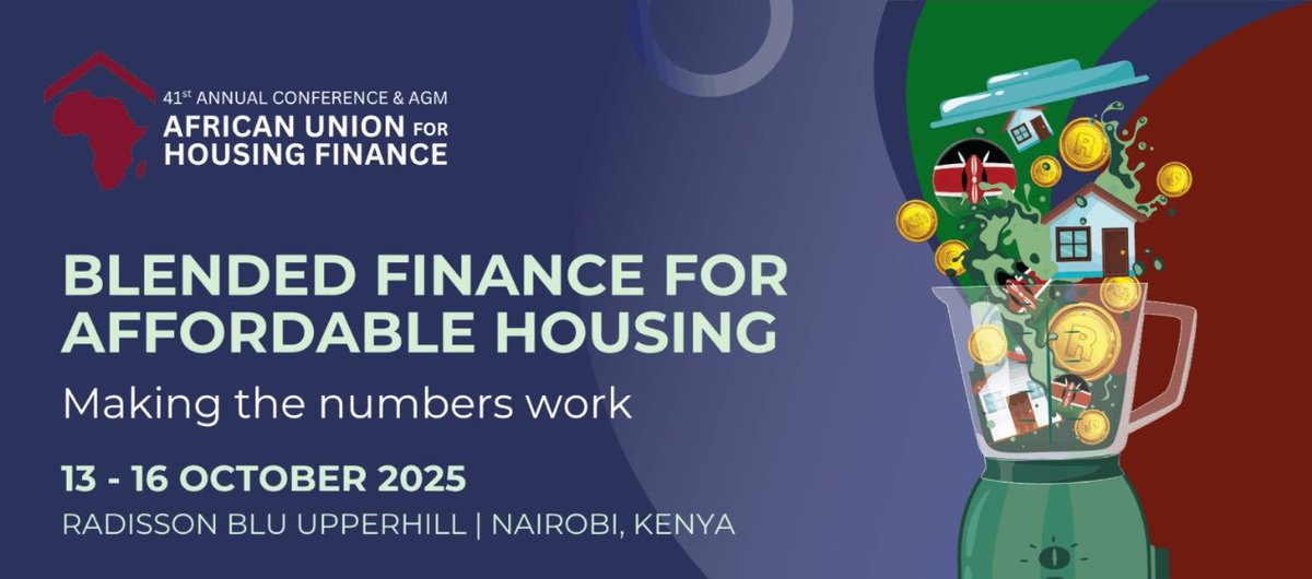 were_pat's tweet photo. Yesterday, I was honoured to reconnect with Yemi Adelakun and engage with other leaders on the sidelines of the 41st Annual Conference and AGM of the African Union for Housing Finance (AUHF)  

The theme, “Blended Finance for Affordable Housing: Making the Numbers Work,” https://t.co/iFJPNgJvPx