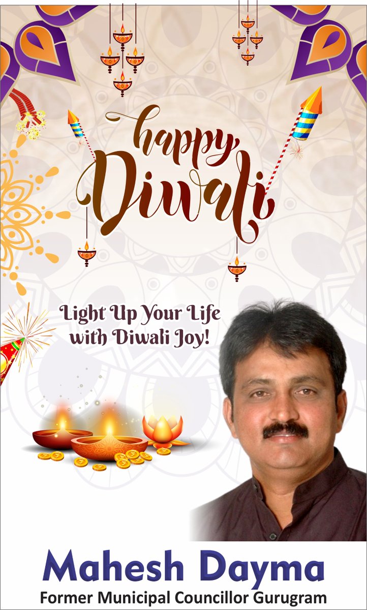 Wishing You a Bright and Joyful Diwali!
May this Festival of Lights illuminate every corner of your life with happiness, prosperity, and peace.Let us celebrate the triumph of light over darkness and goodness over all odds with unity, hope, and renewed energy for a better tomorrow