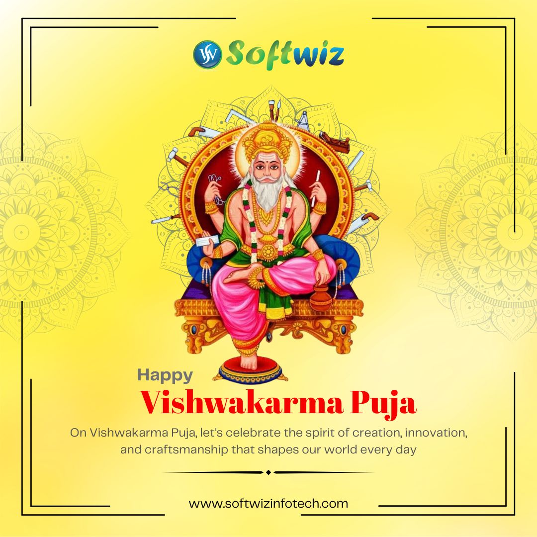 softwizinfotech's tweet image. 🖥️💡 Celebrating the divine architect of the universe — Lord Vishwakarma — who inspires our creativity, design, and innovation.
May our codes be clean, our systems secure, and our technology a force for good.🙏
#VishwakarmaPuja #TechWithPurpose #InnovateWithFaith #SoftwizInfotech