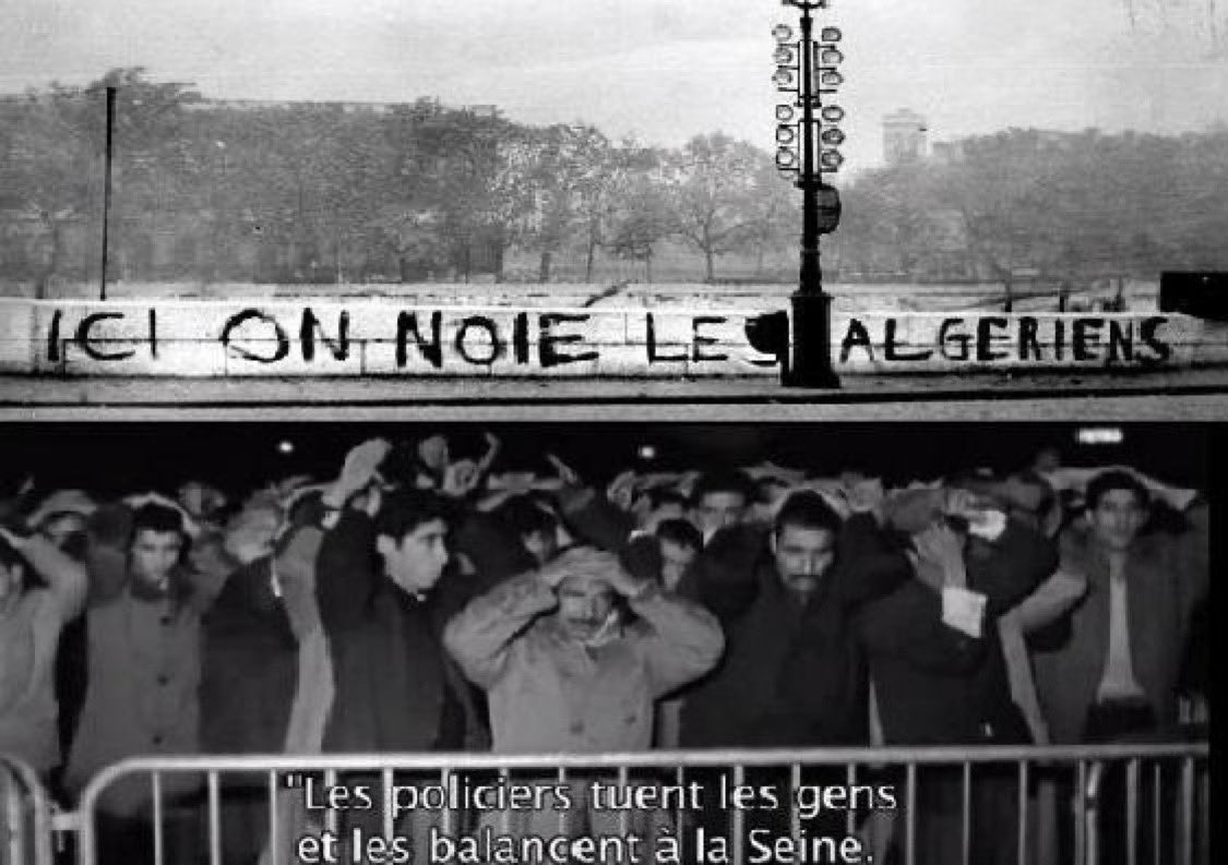 Le sang des nôtres a coulé dans la Seine le 17 octobre 1961. un crime d’État qu’on n’oubliera jamais.

Ni oubli, ni pardon.

Hommage et honneur à toutes celles et ceux qui ont combattu pour notre indépendance, au prix de leur vie.
❤️🇩🇿

#17octobre1961