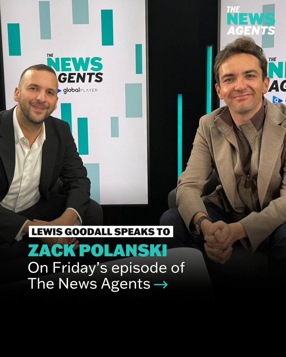 TheNewsAgents's tweet image. In his 35 days as leader, @ZackPolanski has amassed a 55% increase in membership of the Green party.
Today he talks to @lewis_goodall on the party’s rise, whether - like Farage - he’s a populist & why Labour MPs are talking to him about defecting.
🎧Listen on @GlobalPlayer