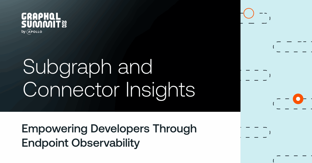 apollographql's tweet image. Your subgraph or Connector in a federated #GraphQL architecture doesn’t exist in isolation. It’s part of a larger system where client queries span multiple services, and performance bottlenecks can cascade across the entire graph.
Now available, Subgraph and Connector-level…