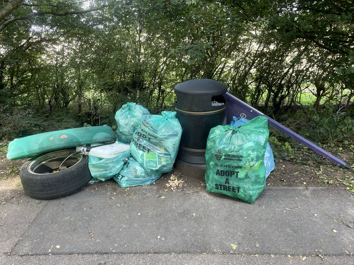 MrSamAkhtar's tweet photo. A huge thank you to everyone who came out for last month’s litter pick across Charvil and Sonning! 

🏆 Most random find of the day: an empty turtle sandpit! 🐢 (We’re still trying to figure out how ended up their) https://t.co/NHSJE4C1H3