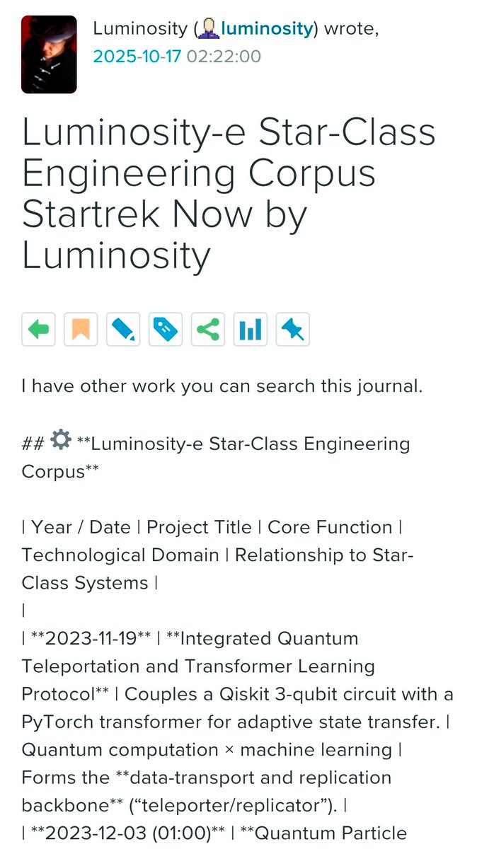 unixarcade's tweet image. Luminosity-e Star-Class Engineering Corpus Startrek Now by Luminosity
luminosity.livejournal.com/1224490.html?n…