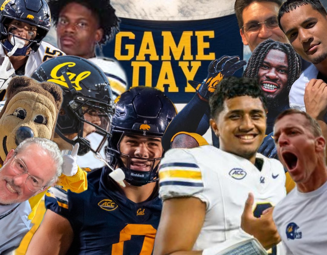 AdmiralBear01's tweet image. Attention, California Golden Bears.
It is GAME DAY.