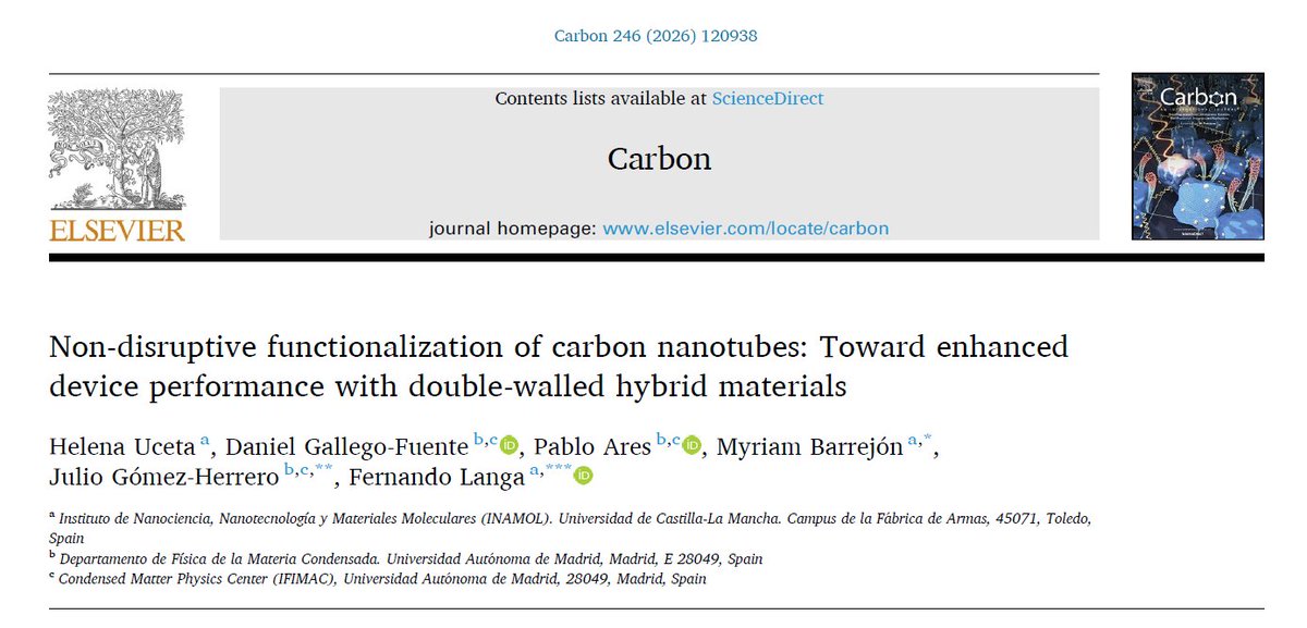 MolToledo's tweet photo. Time for the 4th article from @MolToledo!! 💪
Excellent work from @MBarrejon and @Fernando_Langa1 in collaboration with Julio Gómez-Herrero from @UAM_Madrid 
@MAmbBioquimUCLM 
@uclm_es https://t.co/S5i8i4XAer