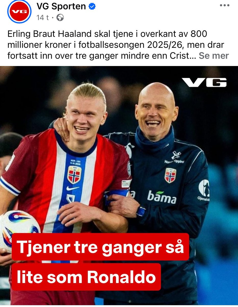 TorViskum's tweet photo. Stakkars https://t.co/T4i0ClMWV2