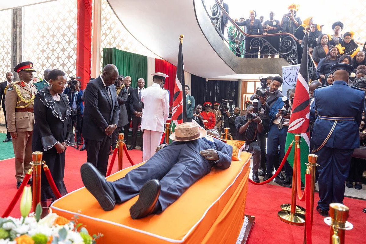 Rest in perfect peace Baba. #RIPRailaOdinga