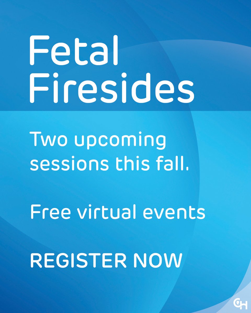 CHOP Fetal Center (@chopfetalcenter) on Twitter photo Don’t miss out on our upcoming Fetal Firesides sessions on November 5 and December 10! Join our experts as they discuss vein of Galen malformation and fetal genetic therapies. 
Learn more and register today: ms.spr.ly/6048SrB1O. Don’t miss out on our upcoming Fetal Firesides sessions on November 5 and December 10! Join our experts as they discuss vein of Galen malformation and fetal genetic therapies. 
Learn more and register today: ms.spr.ly/6048SrB1O.
