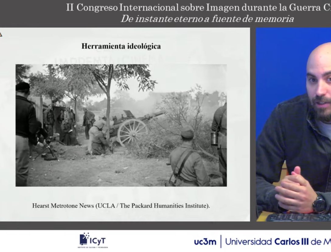 El miércoles en el  II Congreso Internacional sobre Imagen durante la Guerra Civil. De instante eterno a fuente de memoria.

youtu.be/2mUoxtBP2RM?si…
