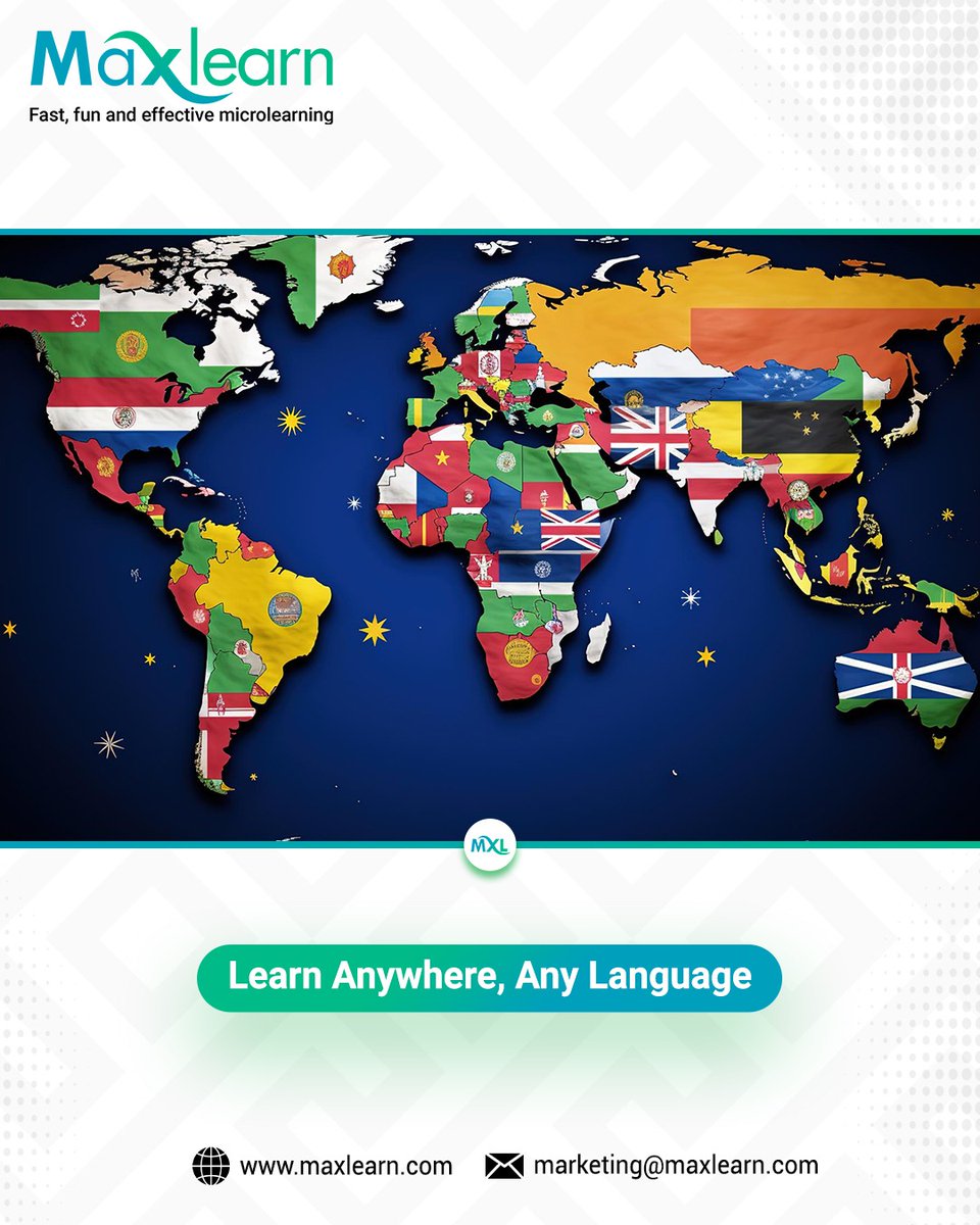maxlearn_global's tweet image. Product Update
📢 Multilingual Support in MaxLearn
Train global teams with ease—in their language... To Know More... maxlearn.com/request-a-demo/
#forgettingcurve #MobileLearning #PersonalizationAtScale #TrainingROI #adaptivelearning #spacedrepetition #Microlearning