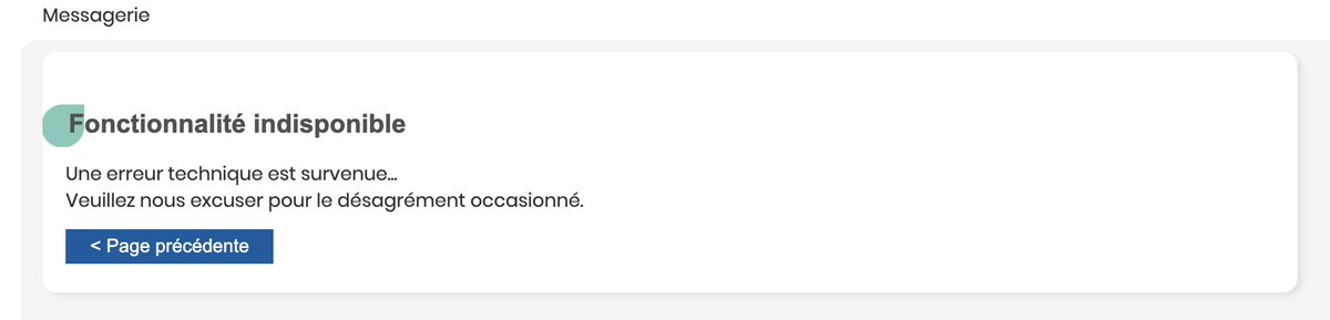 Les serveurs du site de l'URSAFF quand ils te disent qu'ils ont envoyé un message...