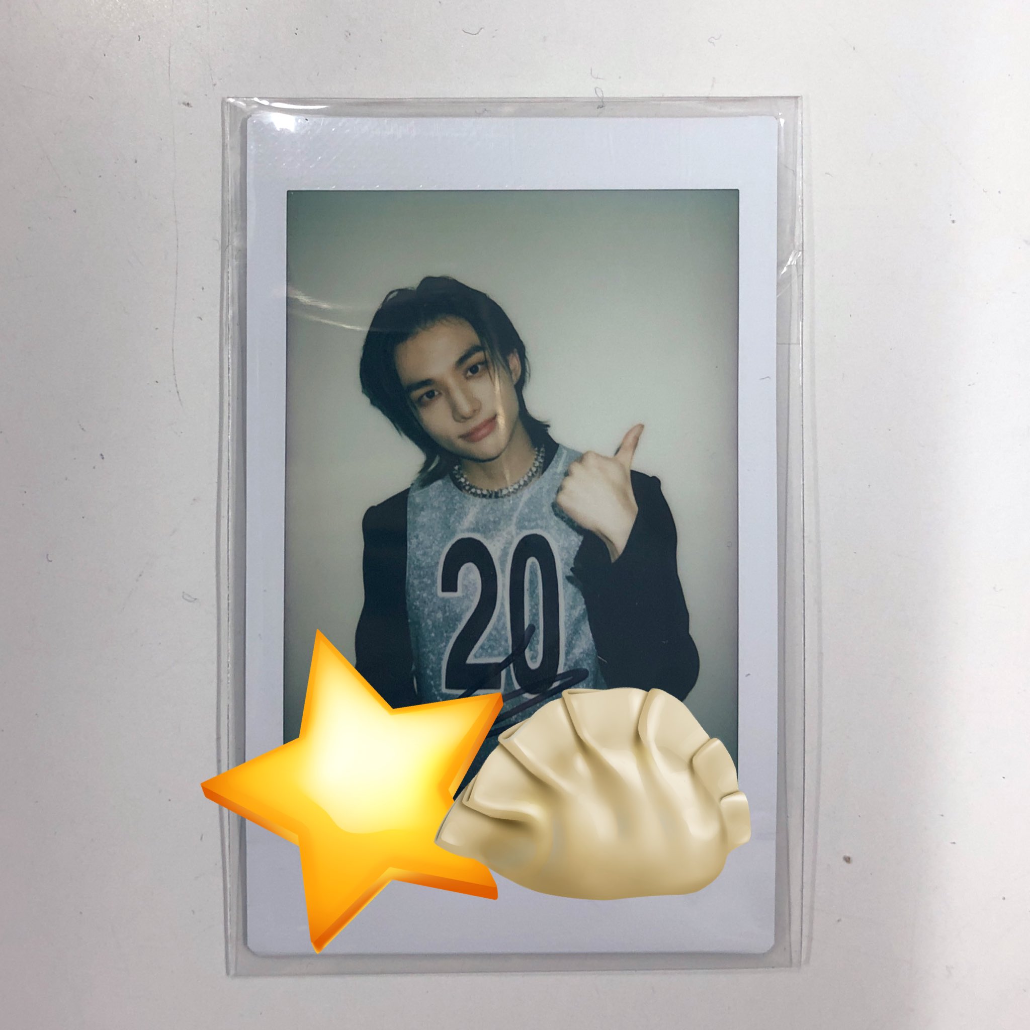 straykids スキズ ヒョンジン 直筆サイン チェキ ポラロイド 会場限定 ヒョンジン サインチェキ straykids スキズ ヒョンジン 直筆サイン