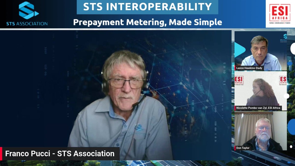 ESIAfrica's tweet image. 𝗦𝗧𝗦 𝗶𝘀 𝗺𝗼𝗿𝗲 𝘁𝗵𝗮𝗻 𝗷𝘂𝘀𝘁 𝗽𝗿𝗲𝗽𝗮𝗶𝗱.

Franco walks us through how STS now fully integrates into smart metering systems - bringing robust security and data capabilities trusted by the industry.

🎧 Podcast: eu1.hubs.ly/H0nSM250

#SmartMetering #EnergySecurity