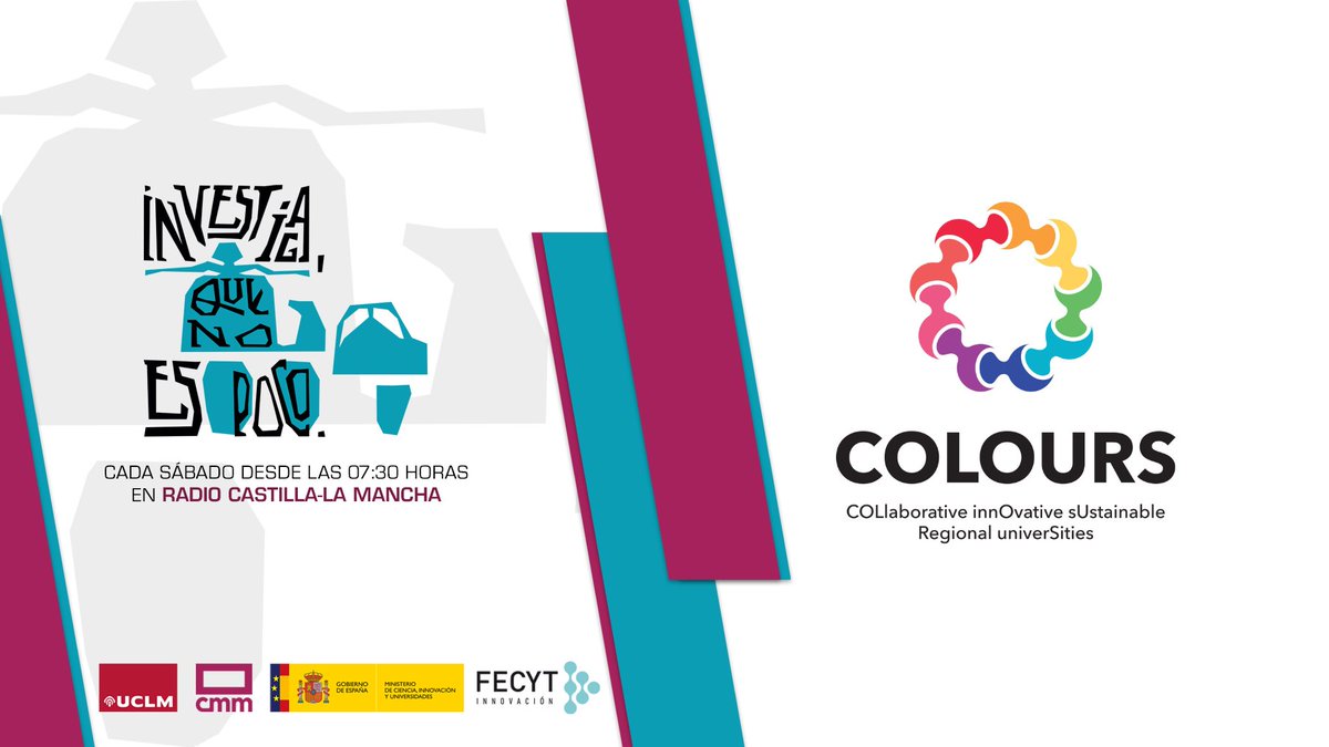 Este sábado en <a href="/InvestigaCMM/">InvestigaCMM</a> hablamos sobre #ColoursAlliance, un consorcio integrado por nueve instituciones de educación superior que trabajan conjuntamente para impulsar la innovación, la investigación, la transferencia y la movilidad internacional.