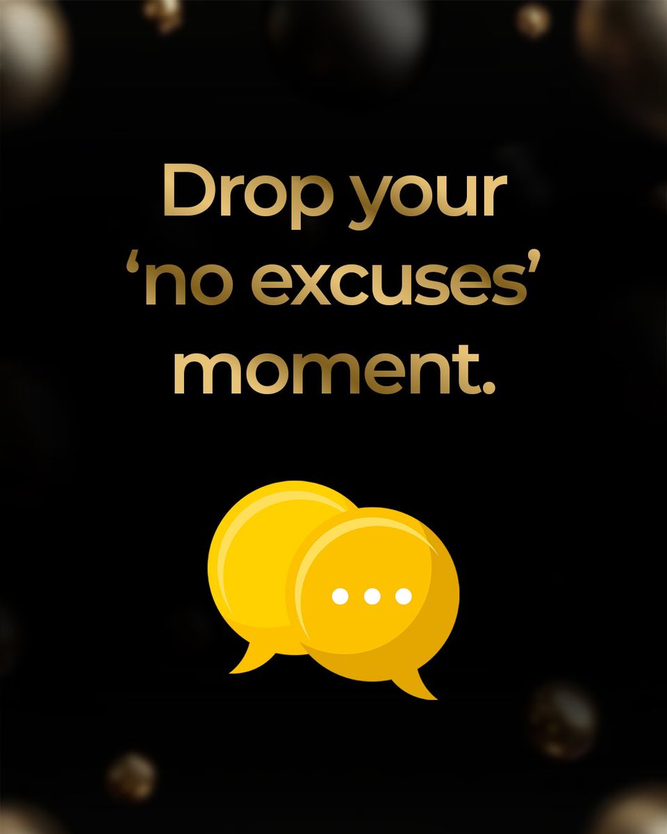 NYFEWofficial's tweet image. Let&apos;s be honest - we&apos;ve all used one of these excuses before
Excuses sound valid... until you realize someone out there is building with less.
The truth? You don&apos;t need perfect conditions, just consistent action.

Share your &quot;no excuses&quot; moment
#FutureMeLoading #NYFEW #NoExcuses