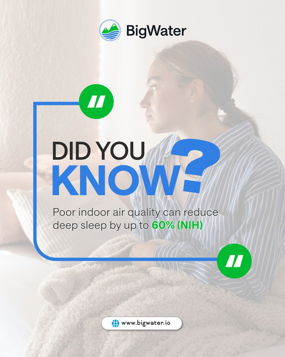 Rest matters — but polluted air steals it from you.
BigWater ensures cleaner nights and turns sleep hours into $BIGW rewards.

👉 Sleep better, earn smarter → bigwater.io

#CleanAir #SmartLiving #BigWater #HealthyHome #SleepBetter #AirPurifier #EcoTechnology